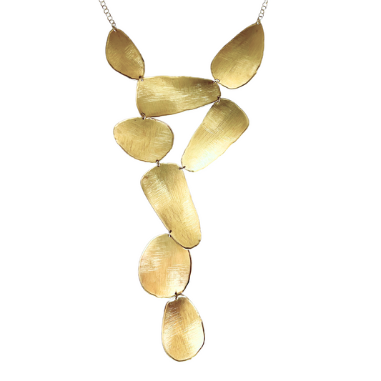 Gold Over Sterling Opera Necklace