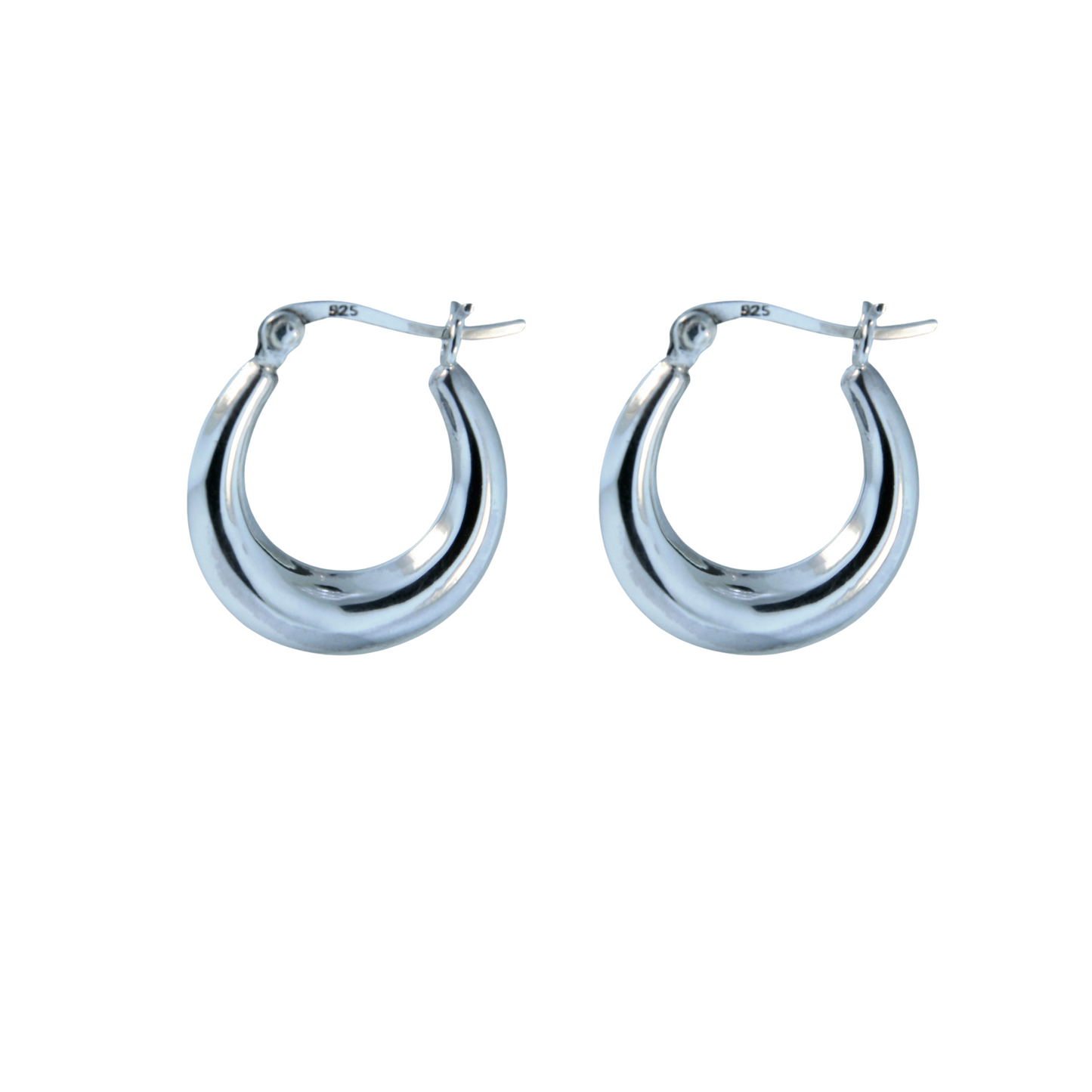 Sterling Silver Classic Hoop