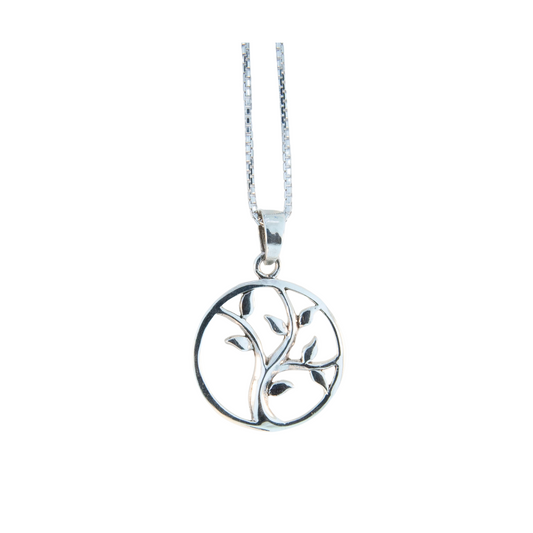 Sterling Silver Tree of Life Pendant on Chain