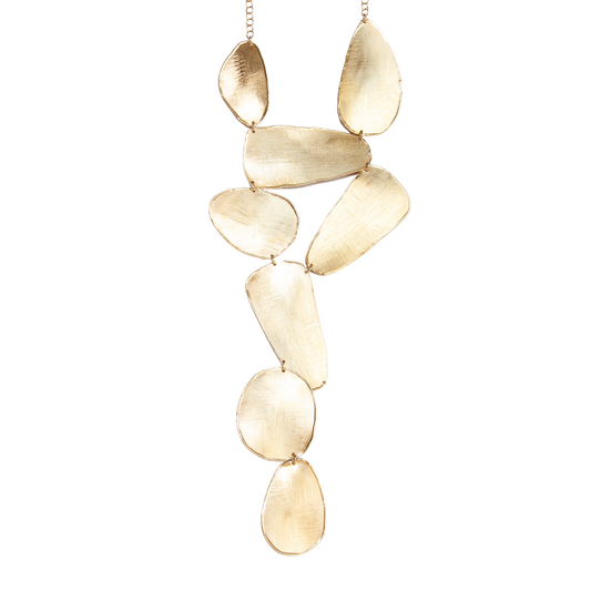 Gold Over Sterling Opera Necklace