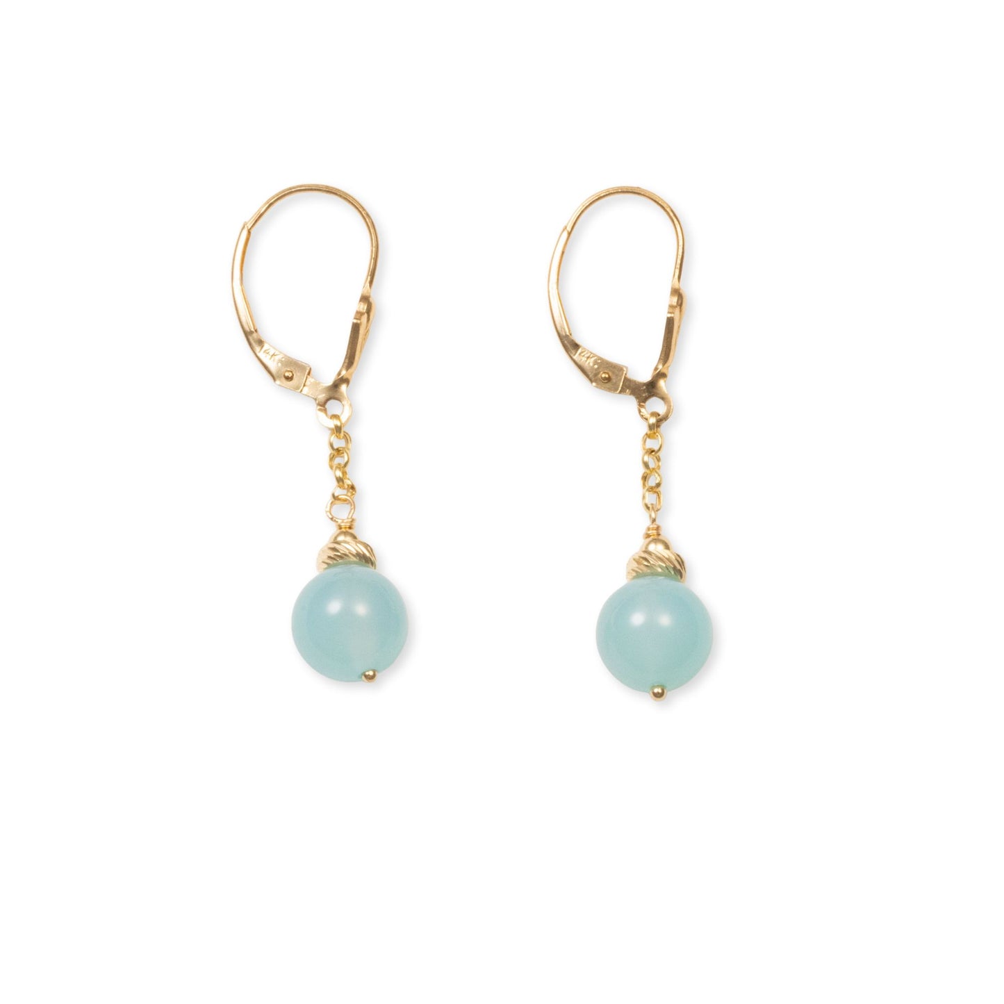 14K Gold Chelside Chain Earring
