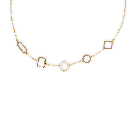 GOS Open Geometric Necklace